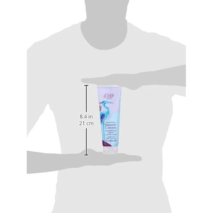 Eva Skin Care Moisturizing Shower Cream Tropical 250ml - Image 3